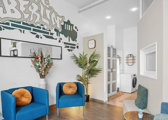 Appartement Loftly Kottbusser Damm 68 - Parkplatz - Self Check In - 300 Mbits *