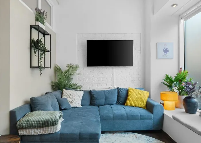 Apartman Loftly Kottbusser Damm 68 - Parkplatz - Self Check In - 300 Mbits *